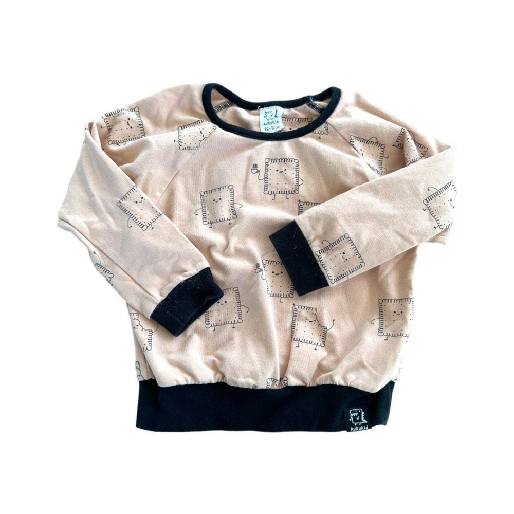 Kukukid Pop Tart Print Sweatshirt | Size 1-2Y